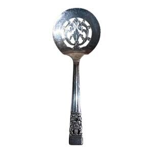 Vintage Community Plate Silverplate Coronation Bonbon Nut Casserole Server Spoon